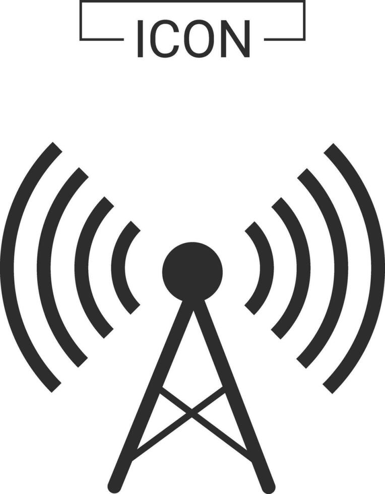 wireless icon signal connection vector