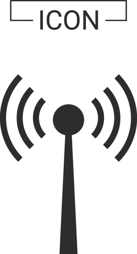 wireless icon signal connection vector