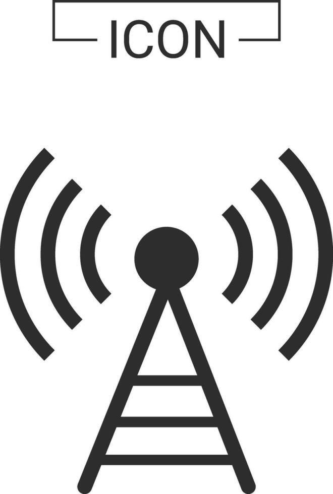 wireless icon signal connection vector