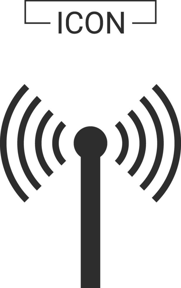 wireless icon signal connection vector