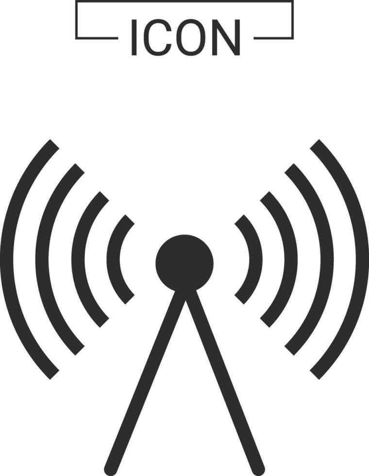 wireless icon signal connection vector