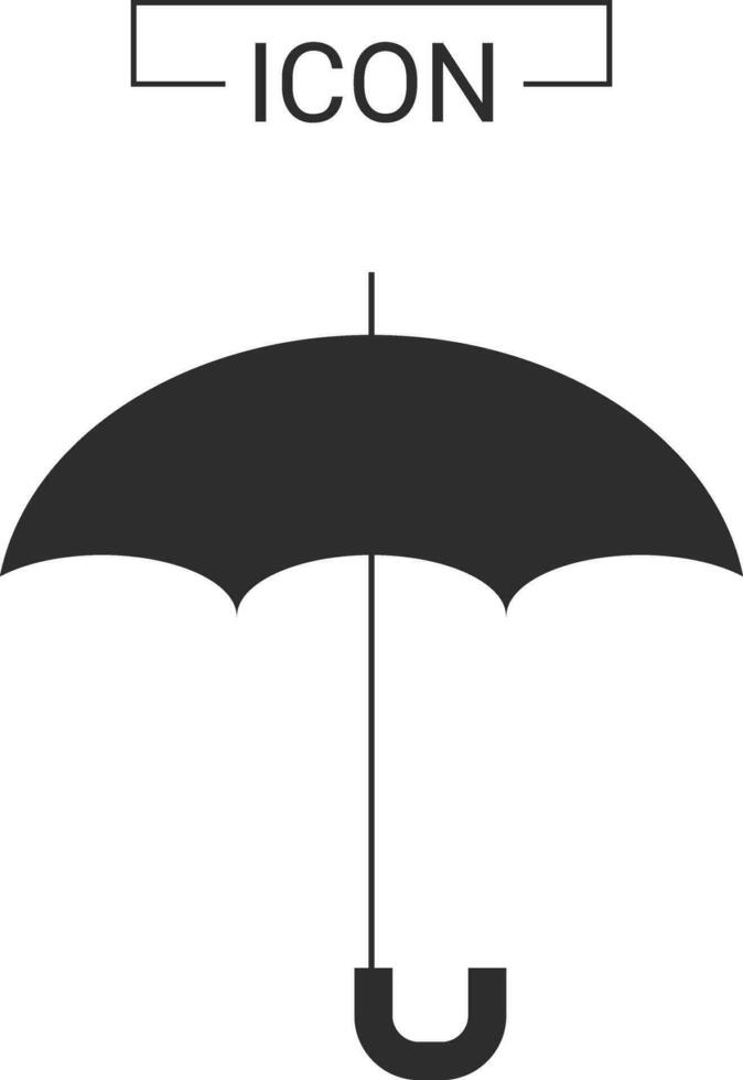 Umbrella vector icon template