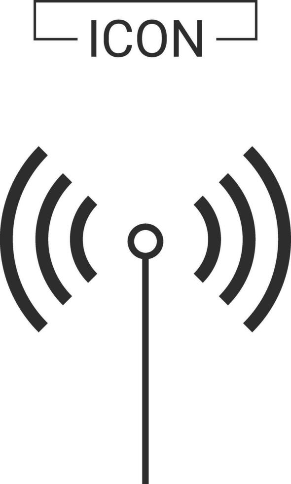 wireless icon signal connection vector