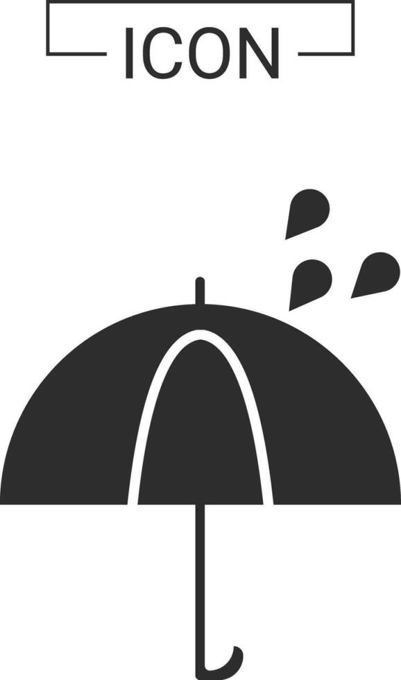 Umbrella vector icon template