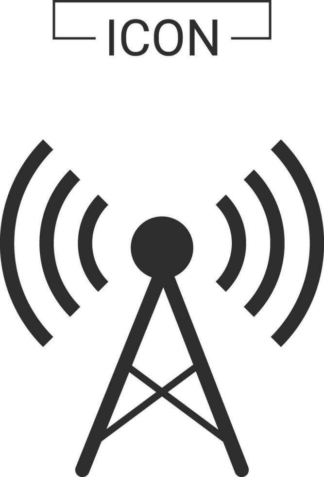 wireless icon signal connection vector