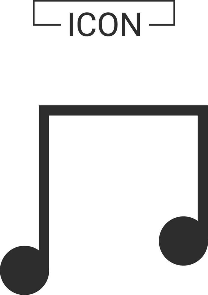 Microphone and music icon vector