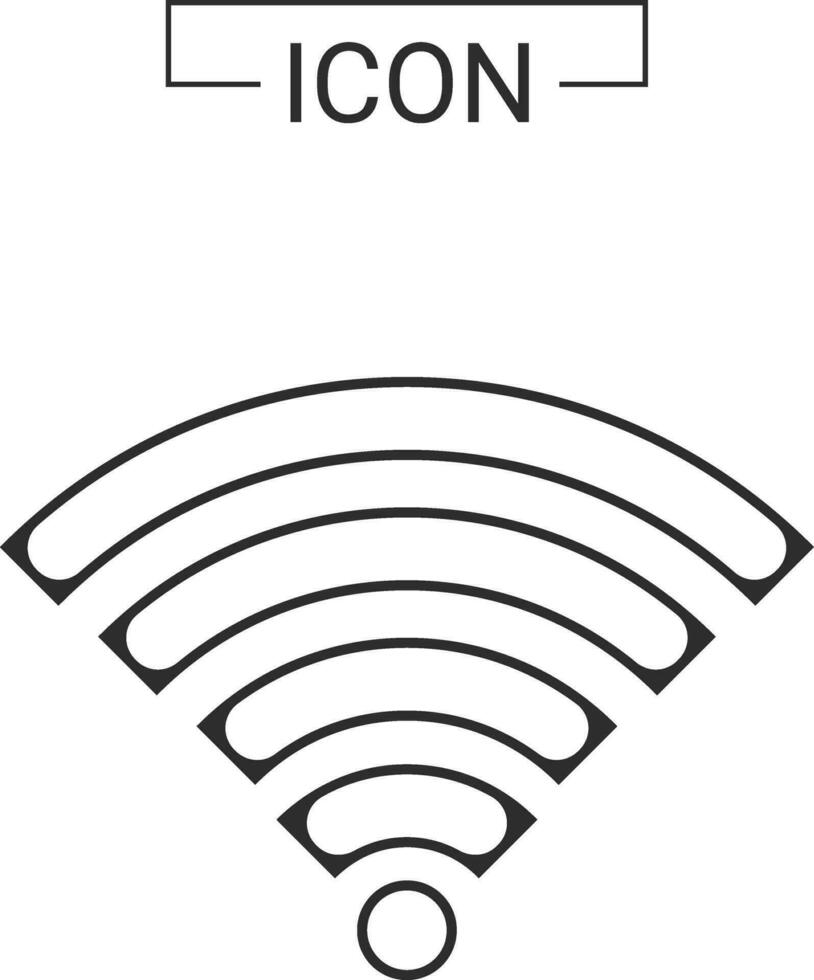 wifi icons internet network vector