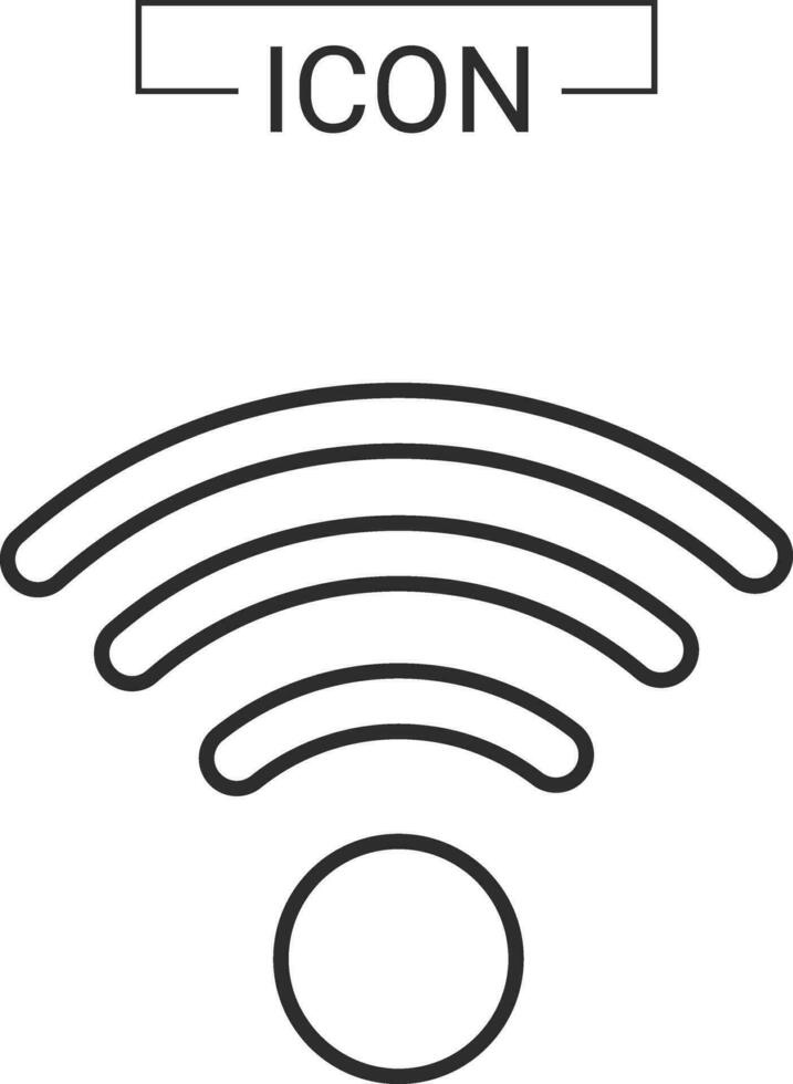 wifi icons internet network vector