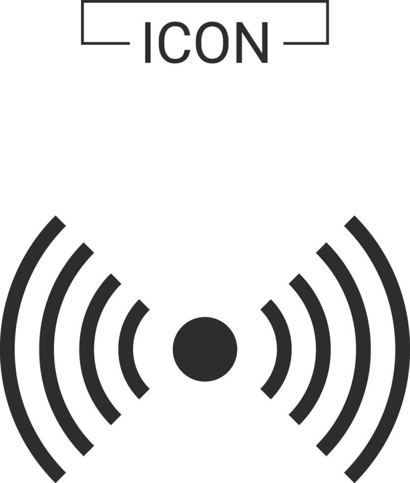 wireless icon signal connection vector