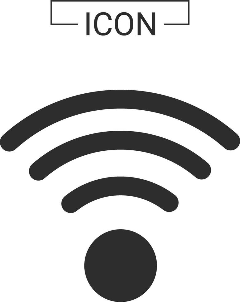 Wifi íconos Internet red vector