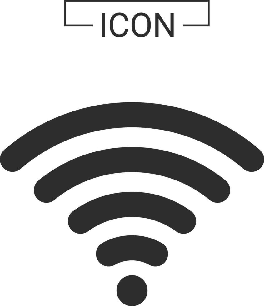 wifi icons internet network vector