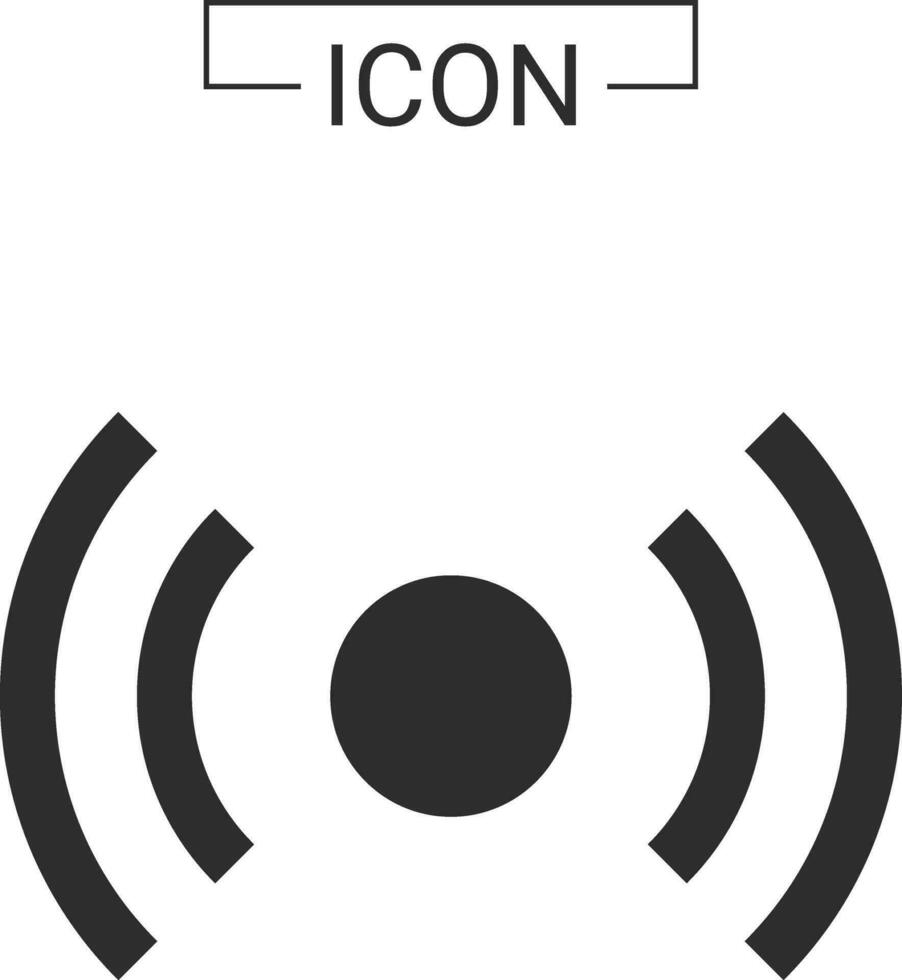 wireless icon signal connection vector