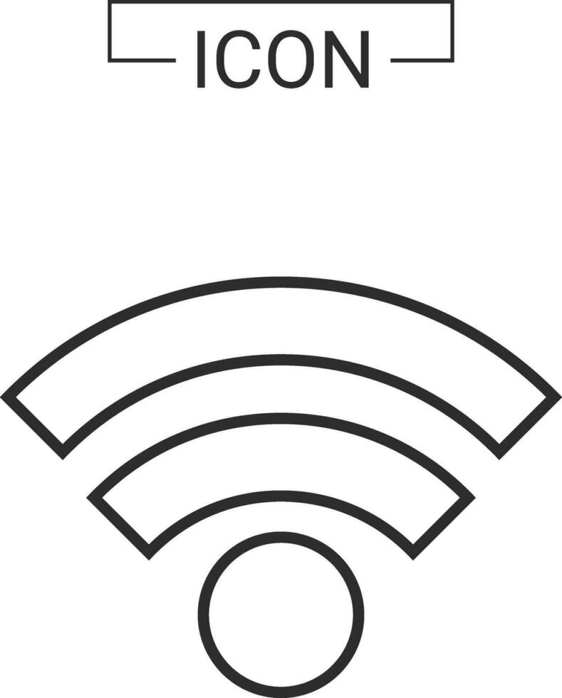 wifi icons internet network vector