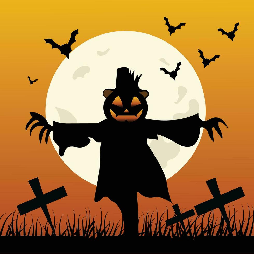 happy halloween celebration background vector
