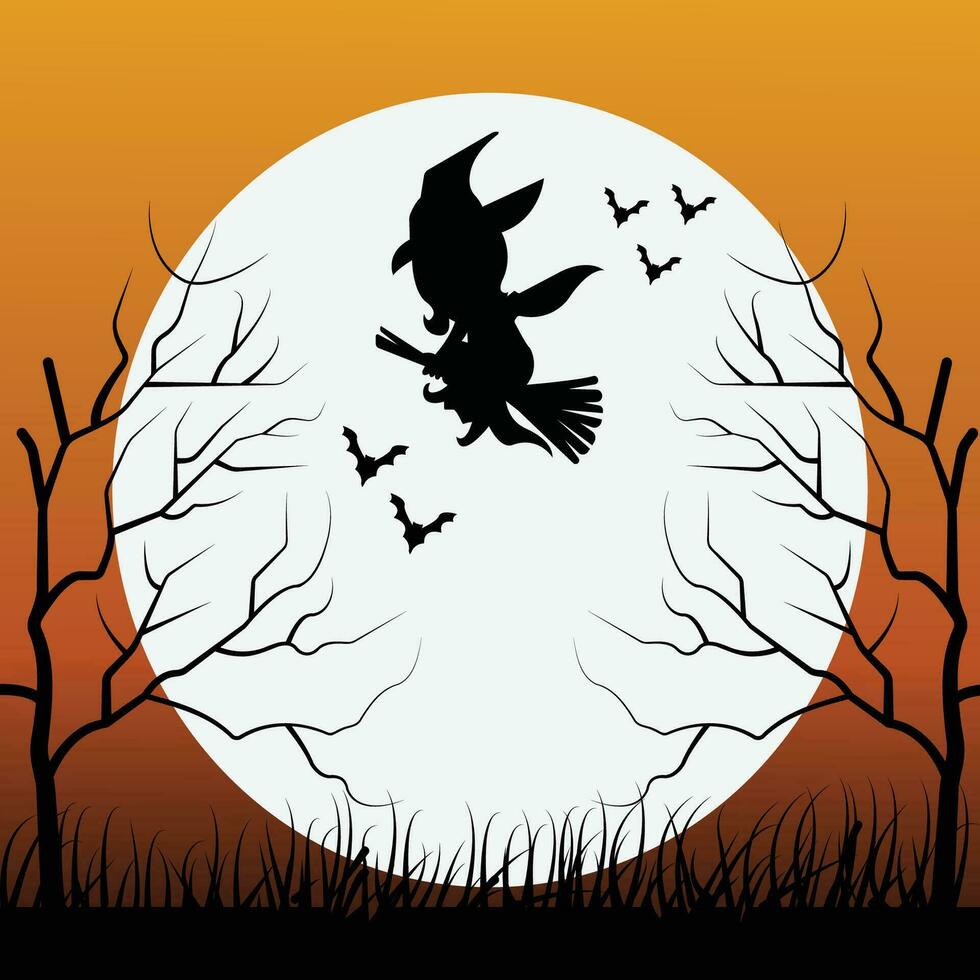 feliz halloween celebración antecedentes vector