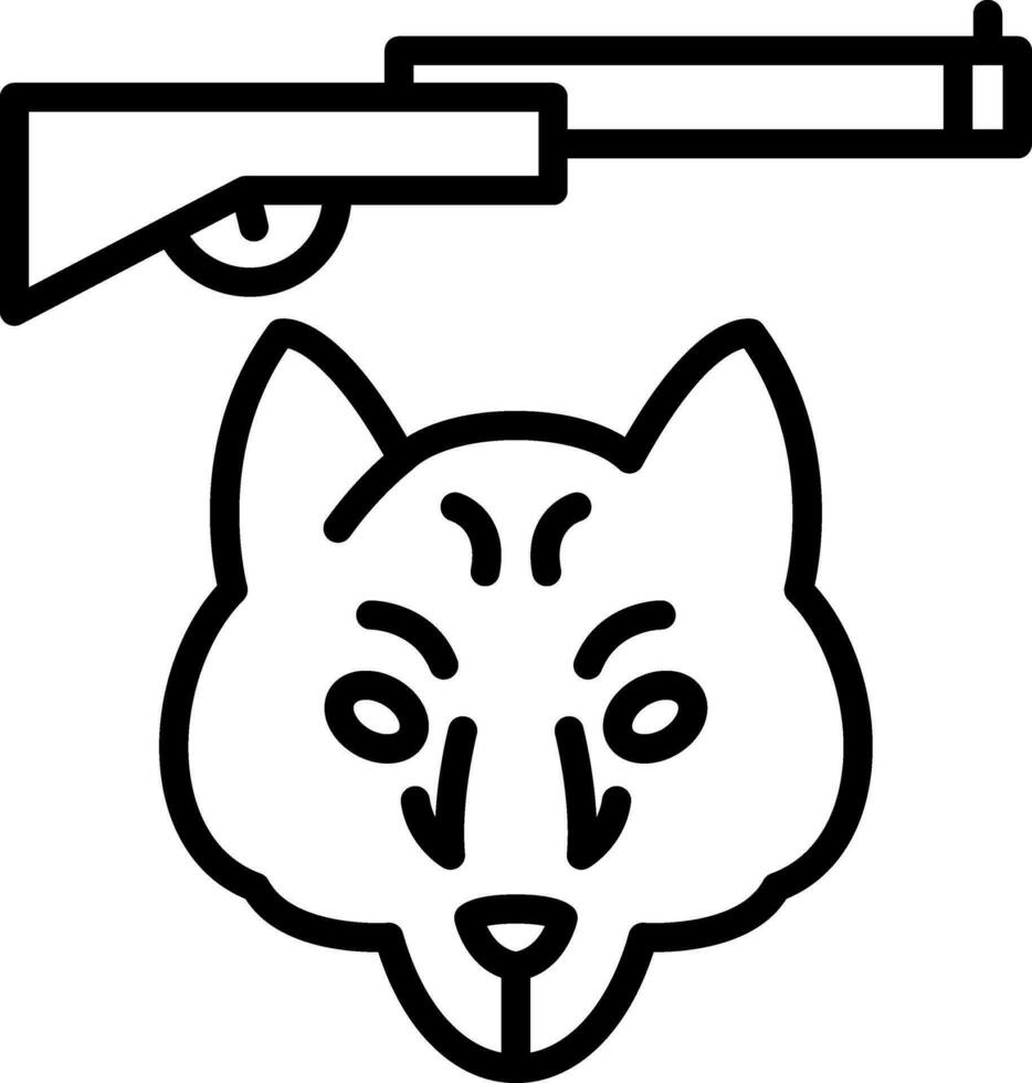 Hunt Vector Icon Design