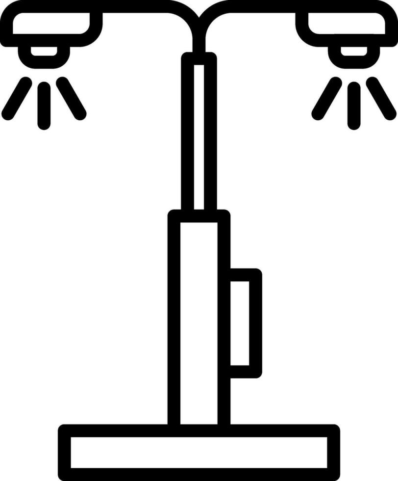 diseño de icono de vector de luz de calle