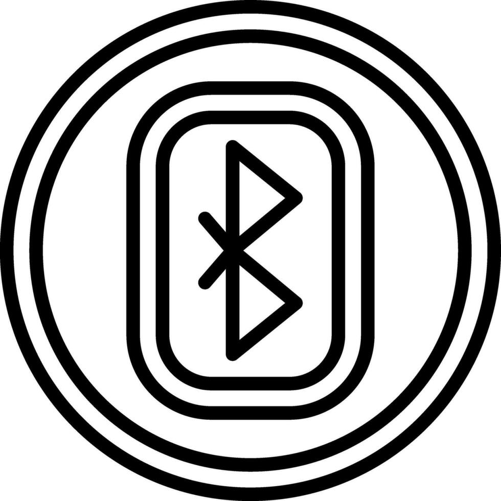 Bluetooth Vector Icon Design