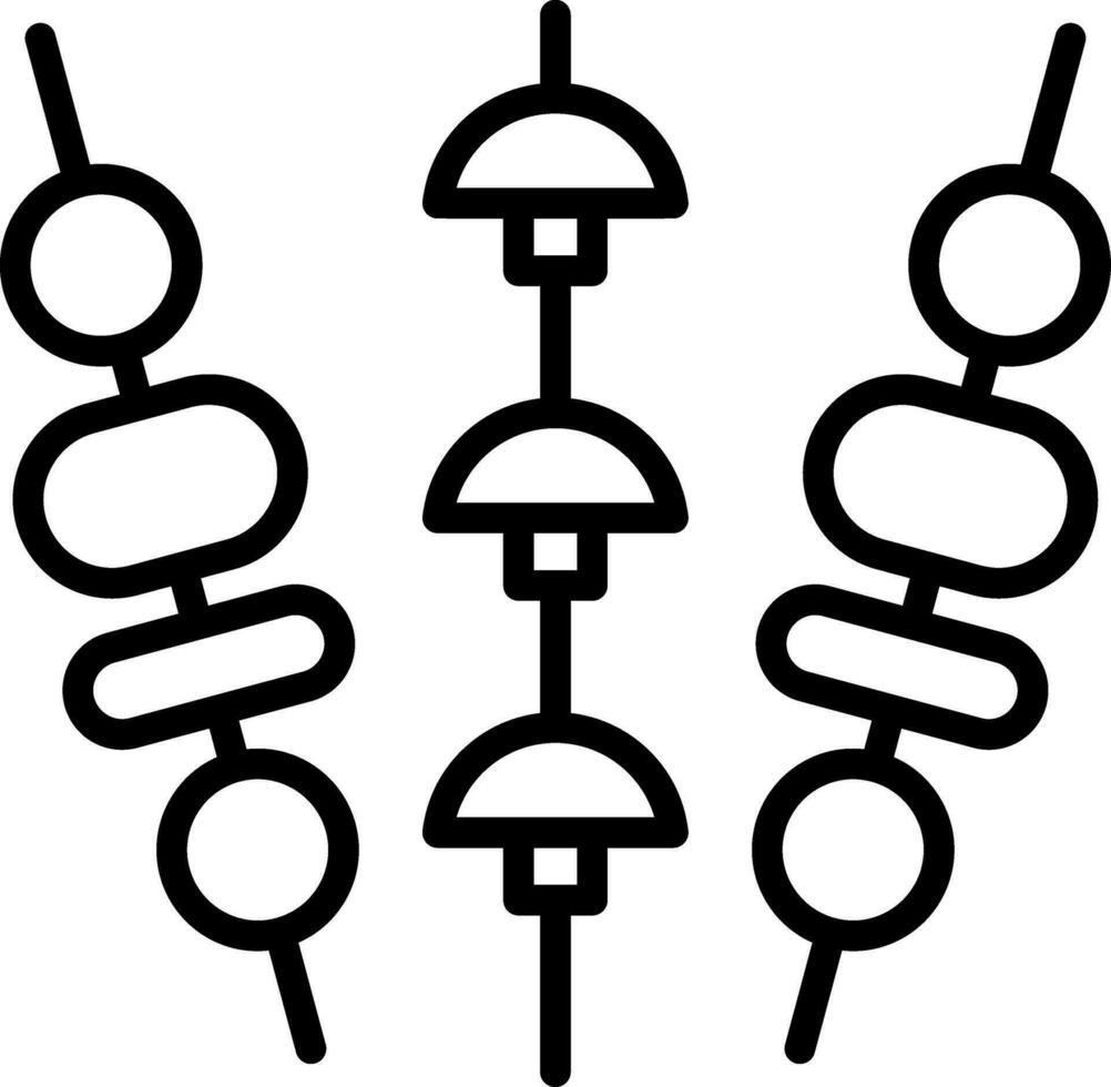 Yakitori Vector Icon Design