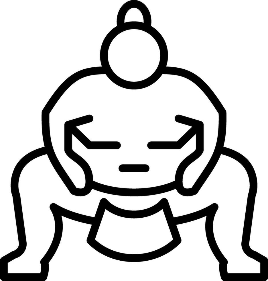 Sumo Vector Icon Design