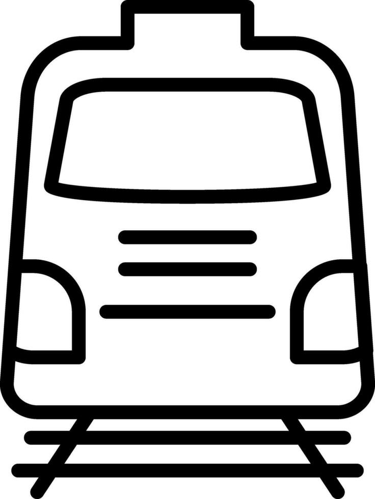 diseño de icono de vector de tren