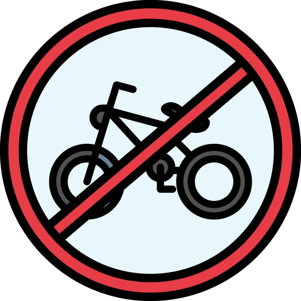 No motos vector icono diseño