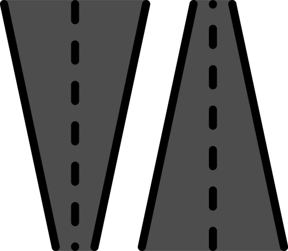 Road Vector Icon Design