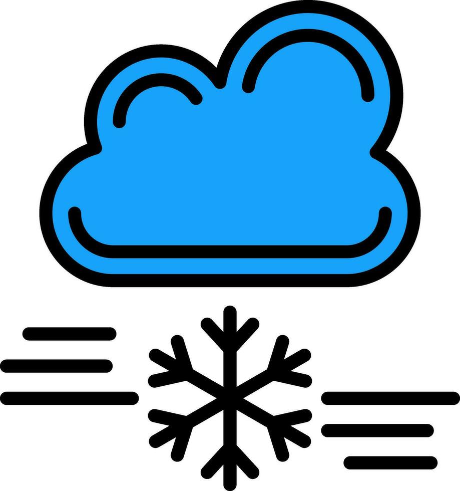 Blizzard Vector Icon Design