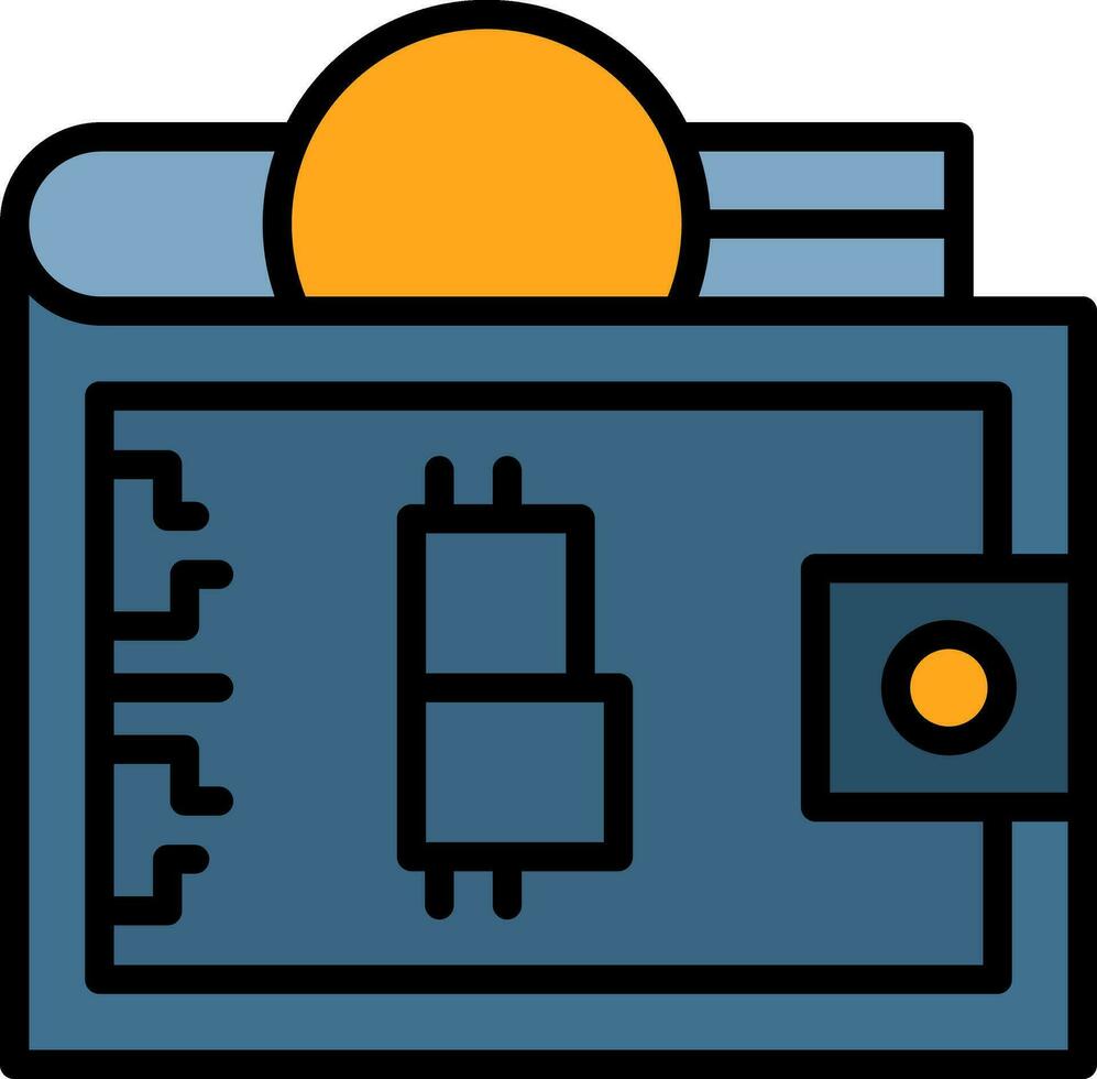 Wallet Vector Icon Design