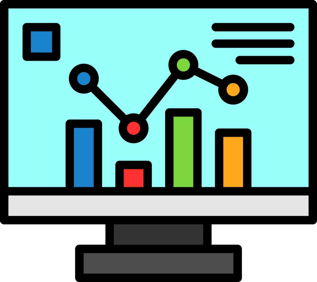 Analysis Vector Icon Design