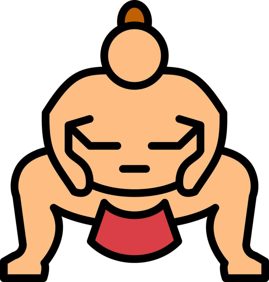 Sumo Vector Icon Design