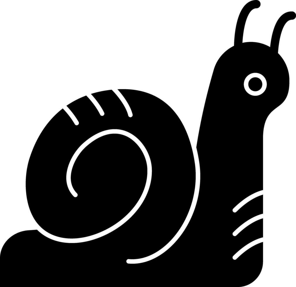 Snail Vector Icon Design