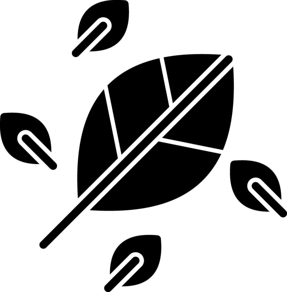 diseño de icono de vector de hoja