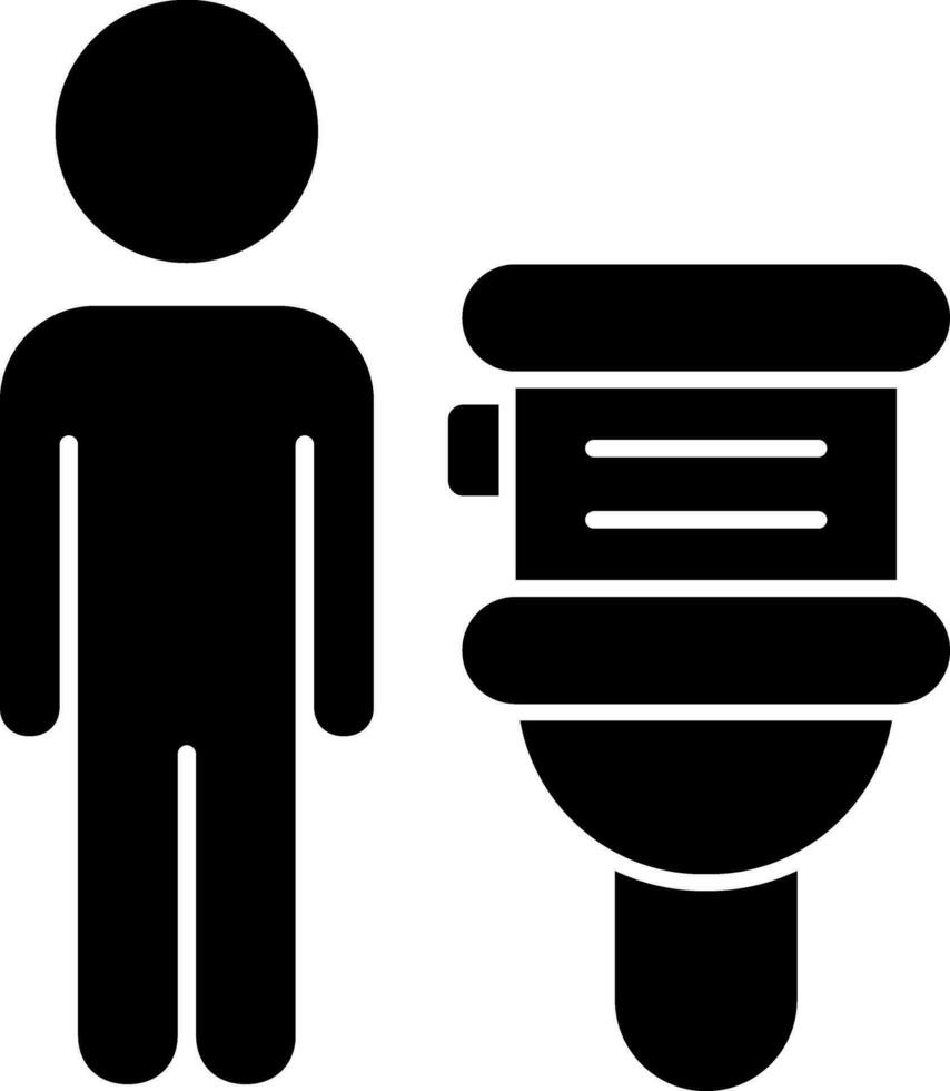 Restroom Vector Icon Design