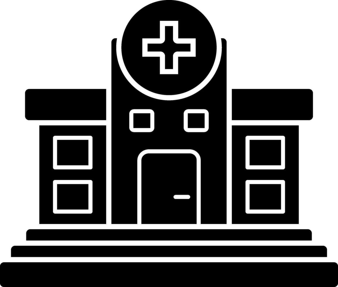 diseño de icono de vector de hospital