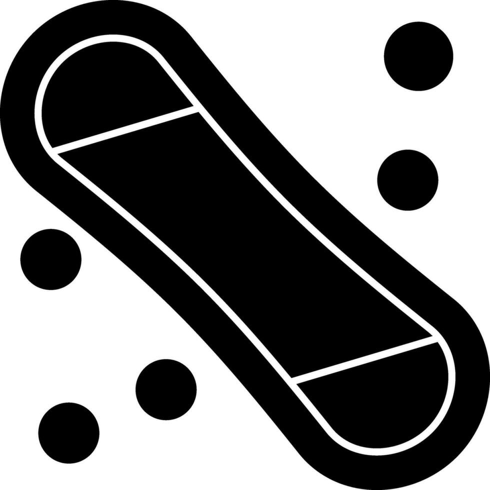 Snowboard Vector Icon Design