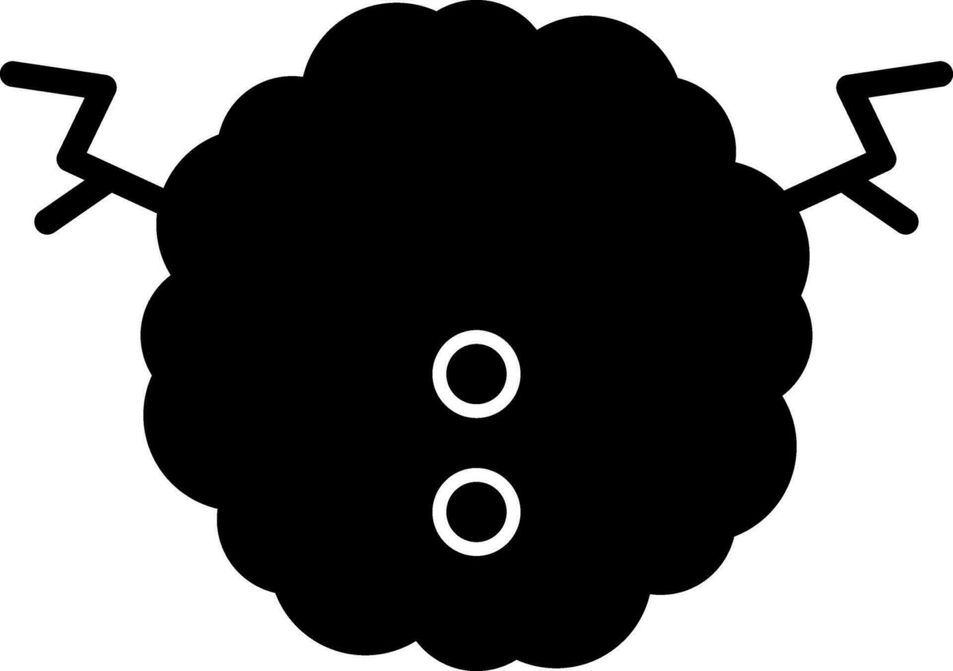 Snowball Vector Icon Design