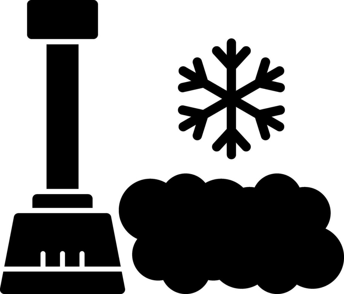 Snow shovel Vector Icon Design