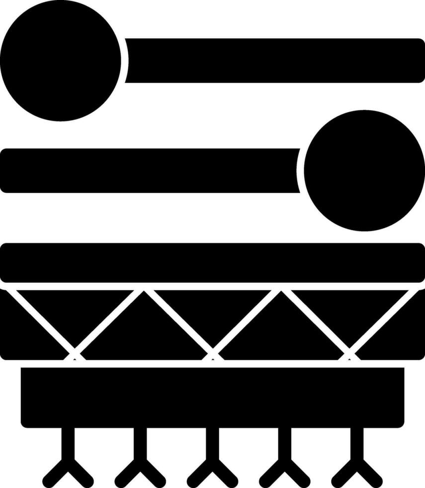 Inuit drum Vector Icon Design