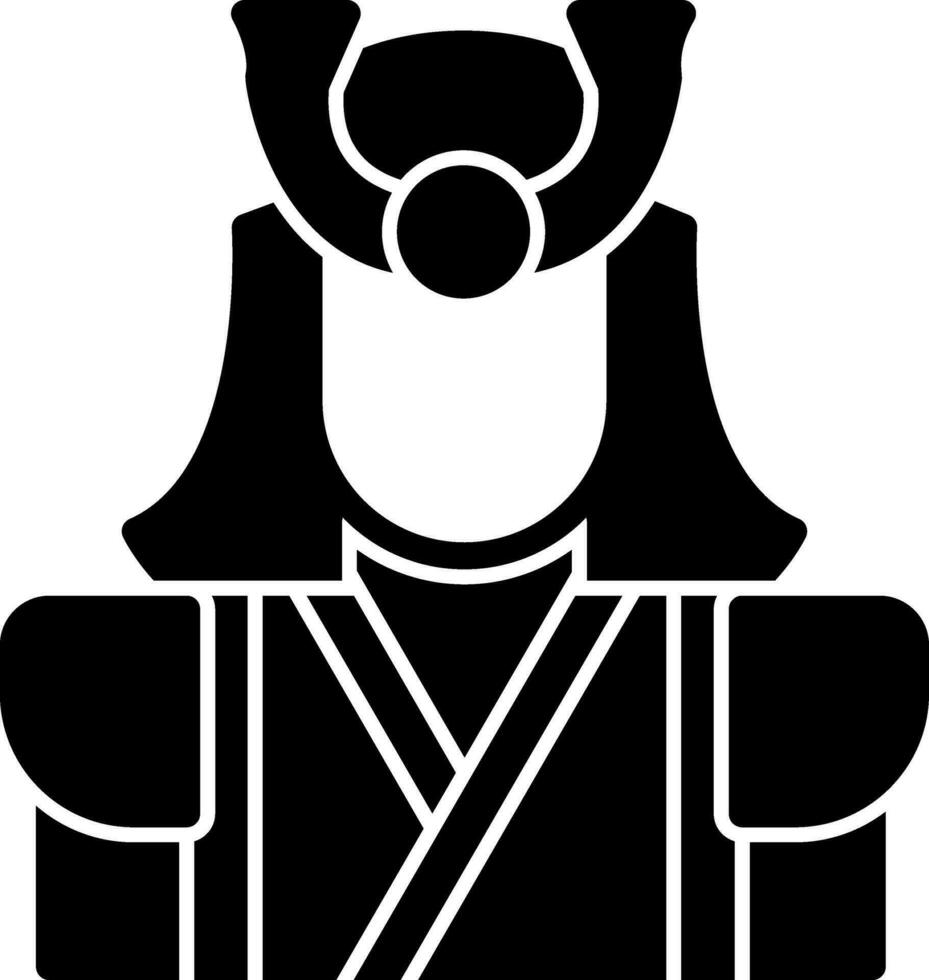 Samurai Vector Icon Design