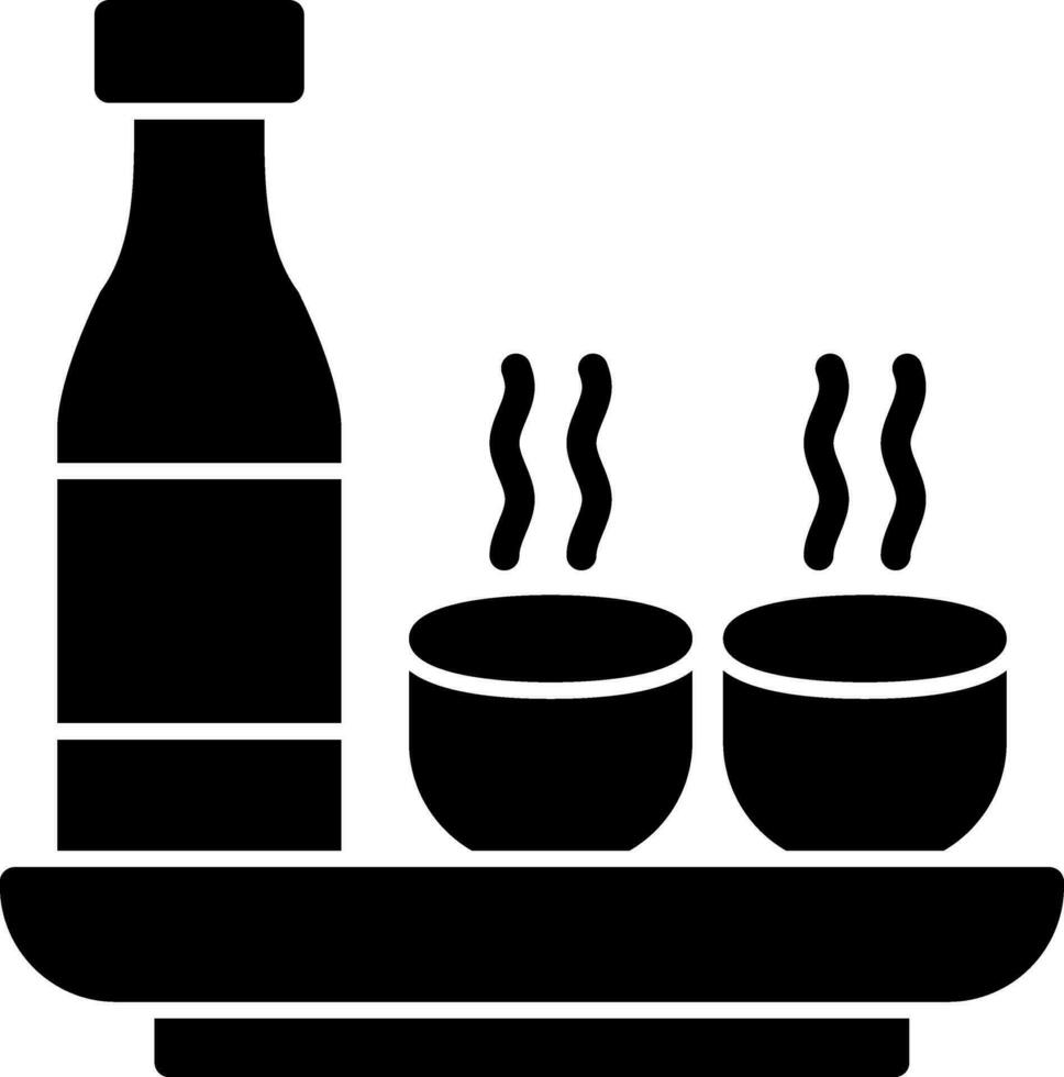 Sake Vector Icon Design