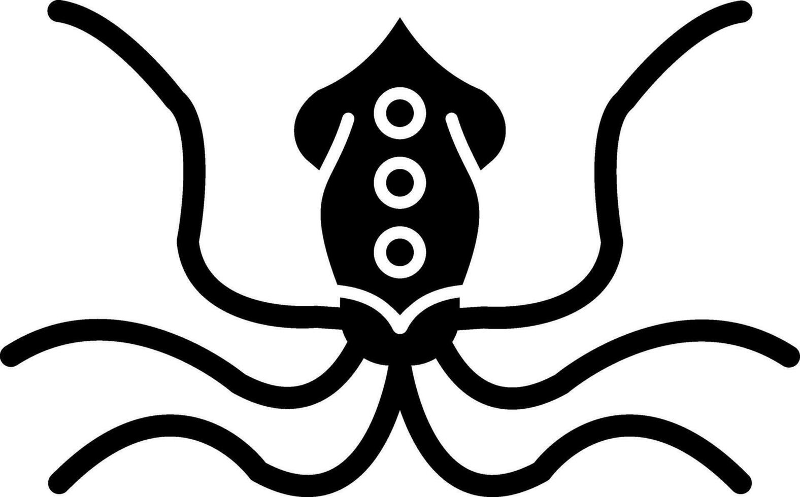 Squid Vector Icon Design