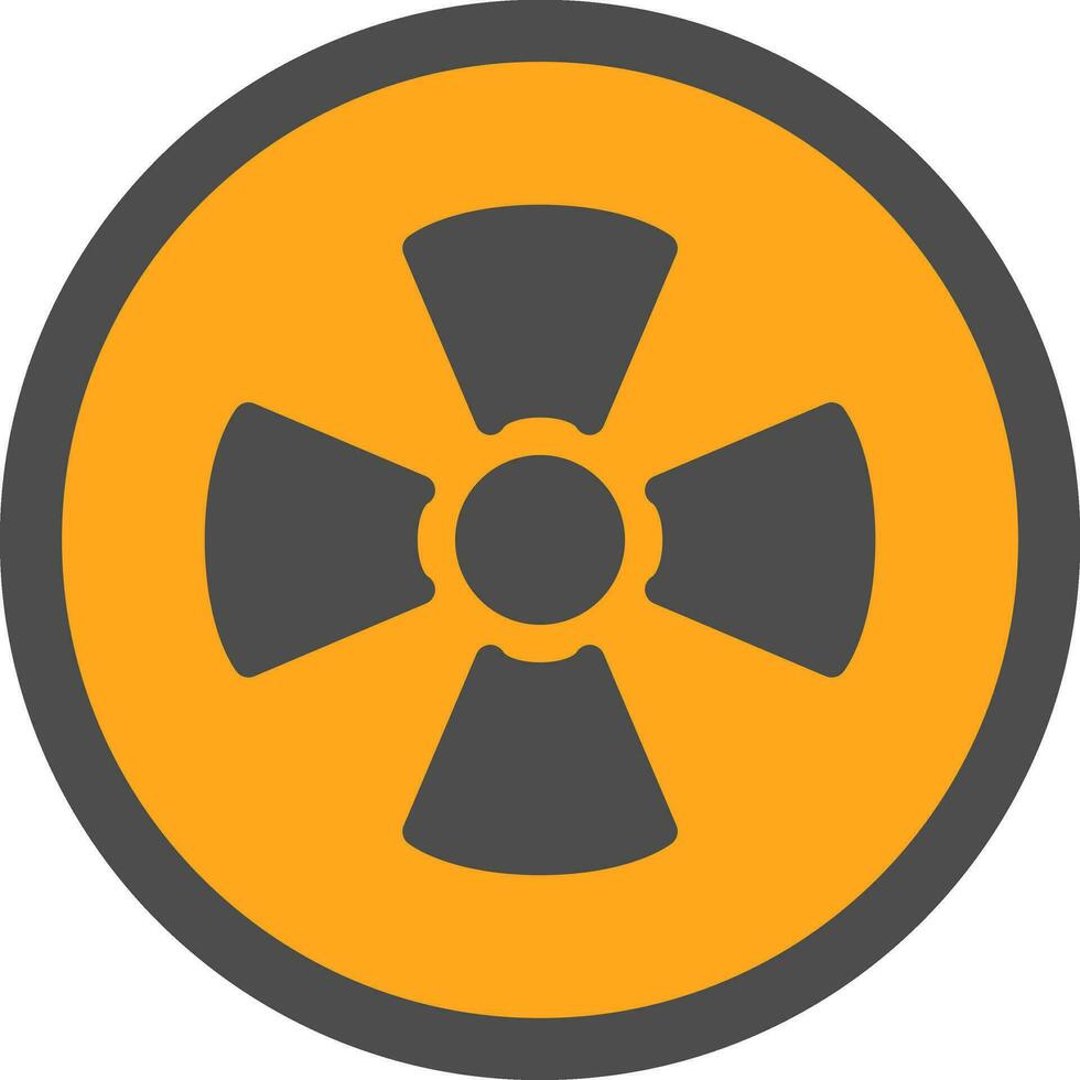Radioactive Vector Icon Design