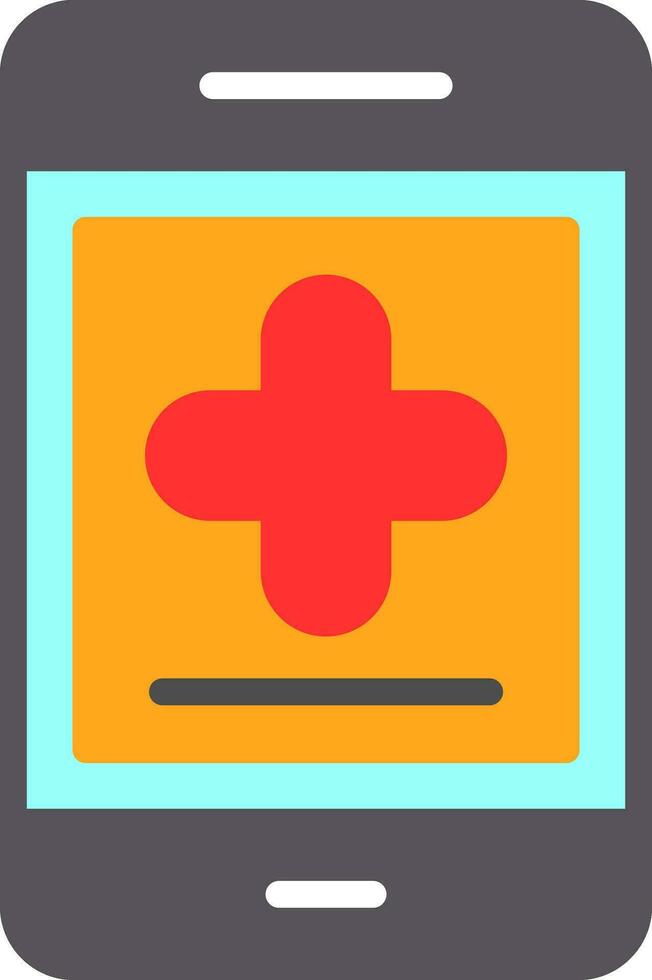 Medical App Vector Icon Design