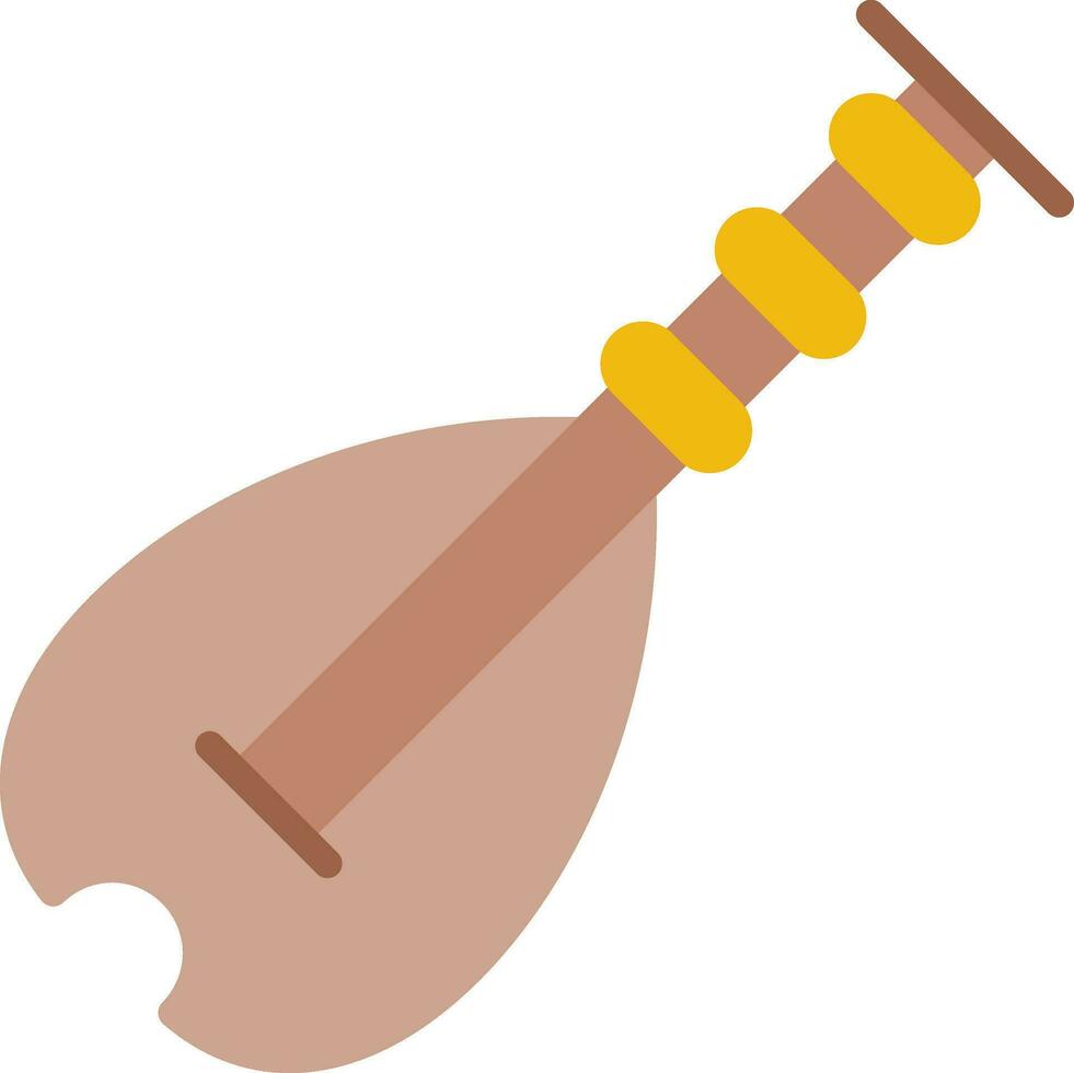 Biwa Vector Icon Design