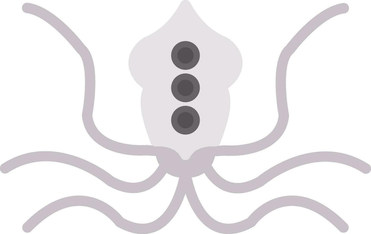 Squid Vector Icon Design