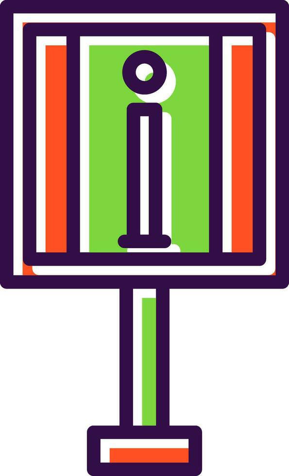 Information Point Vector Icon Design