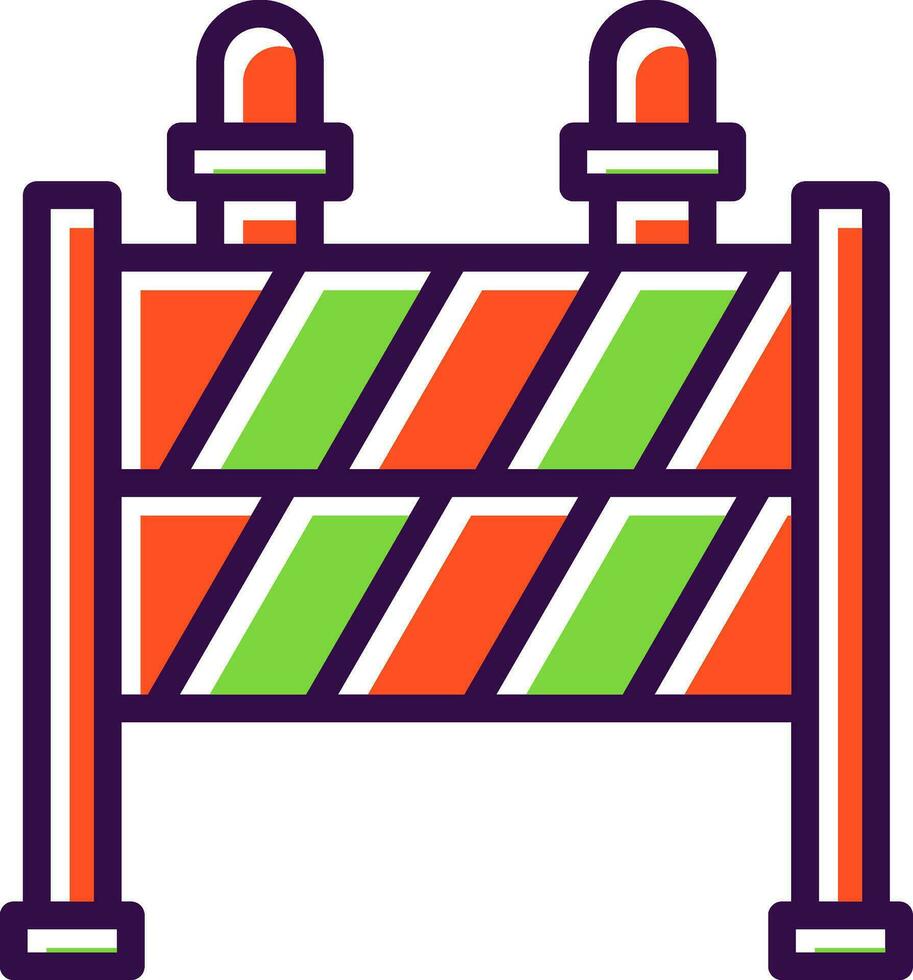 Barrier Vector Icon Design