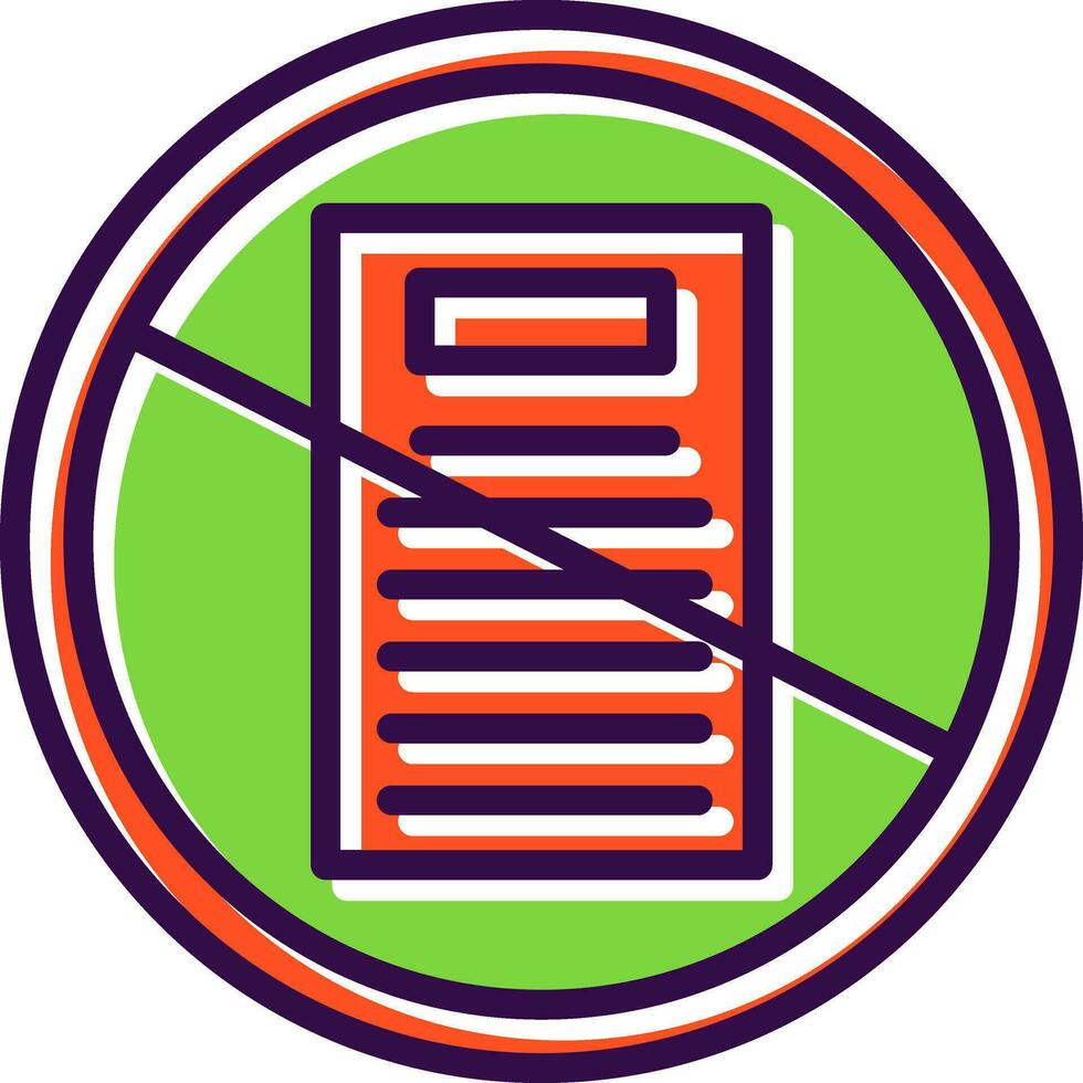 Paperless Vector Icon Design
