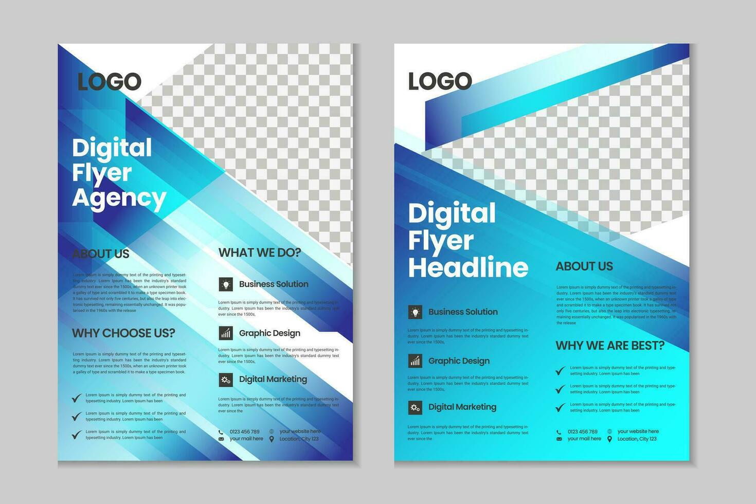 Corporate free flyer template, pamphlet, marketing flyer, company profile, proposal, promotion, advertising poster, cover page, presentation, annual report, magazine, business brochure design vector